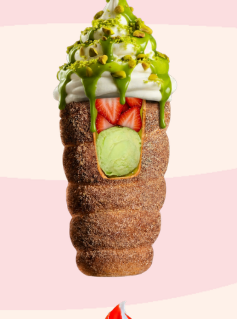 Dubai Delight chimney cake