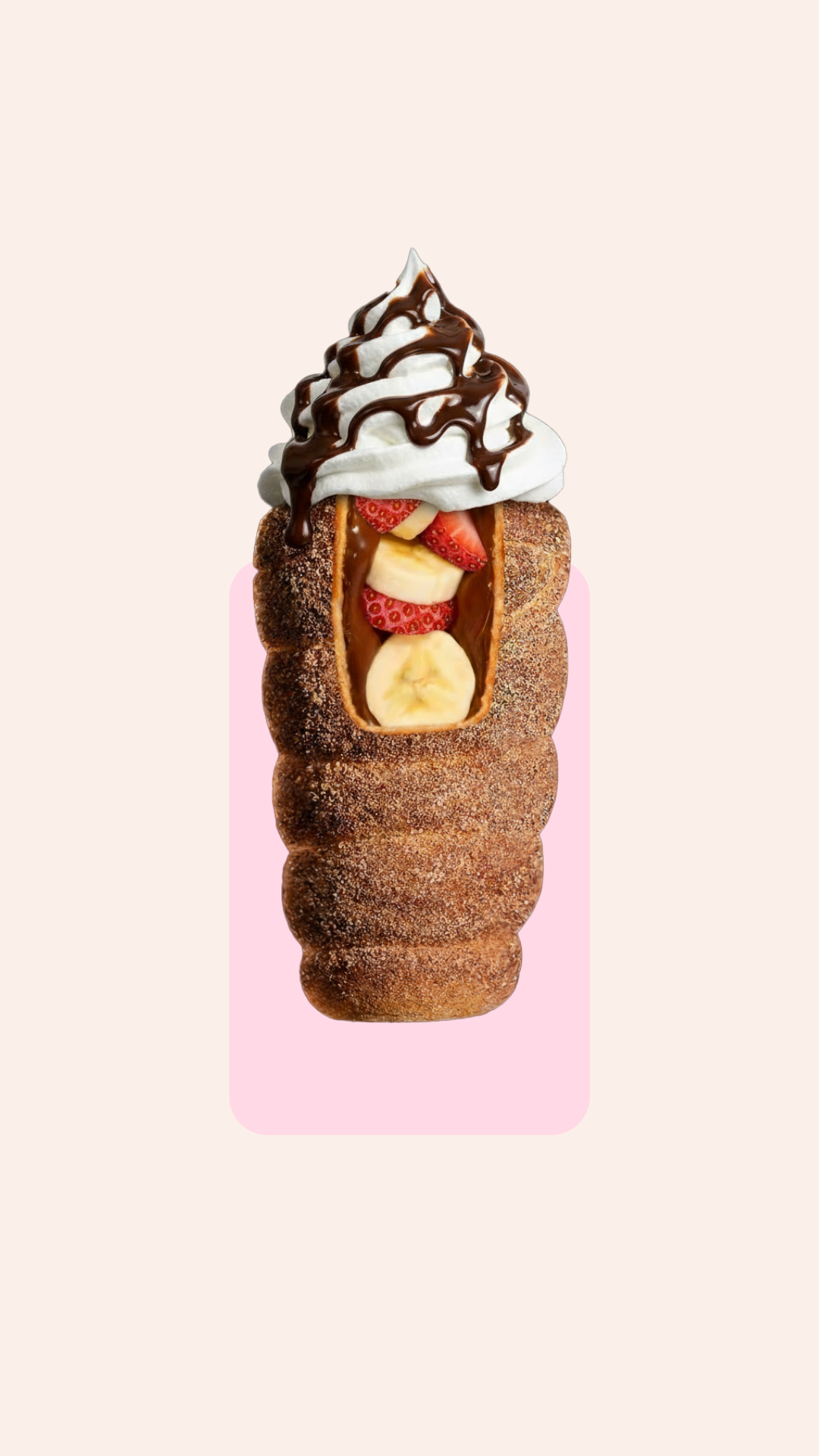 Nutella Dream filled chimney cake